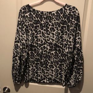 Beautiful Animal Print Versona Blouse